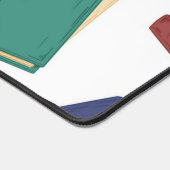 Buchmuster Schreibtischunterlage (Ecke)