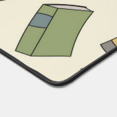 Buchmuster Schreibtischunterlage (Ecke)