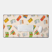Buchmuster Schreibtischunterlage (Tastatur & Maus)