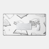 Buchmuster Schreibtischunterlage (Tastatur & Maus)