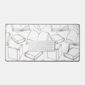 Buchmuster Schreibtischunterlage (Tastatur & Maus)
