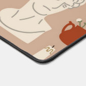 Buchmuster Schreibtischunterlage (Ecke)