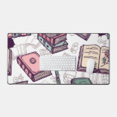 Buchmuster Schreibtischunterlage (Tastatur & Maus)