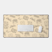 Buchmuster Schreibtischunterlage (Tastatur & Maus)