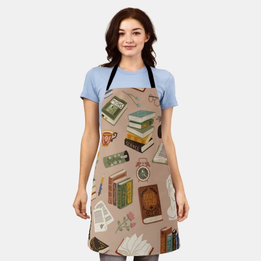 Buchmuster Schürze (Getragen)