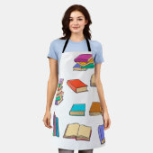 Buchmuster Schürze (Getragen)