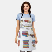 Buchmuster Schürze (Getragen)