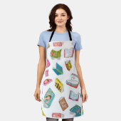 Buchmuster Schürze (Getragen)