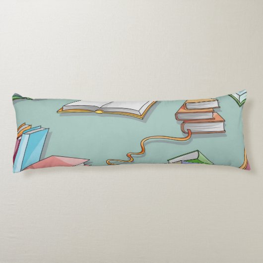 Buchmuster Seitenschläferkissen (Rückseite)