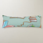 Buchmuster Seitenschläferkissen (Vorderseite)