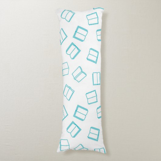 Buchmuster Seitenschläferkissen (Vorderseite Vertikal)