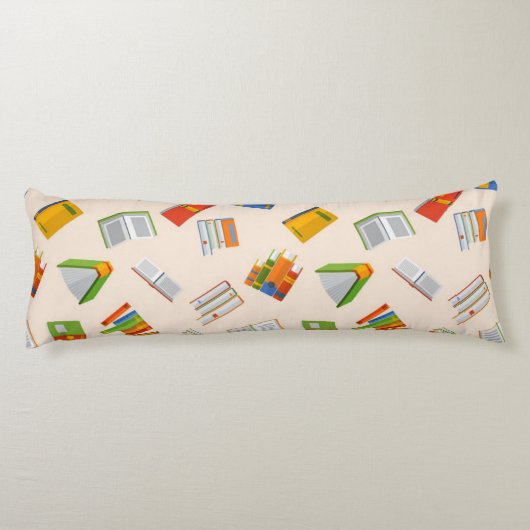 Buchmuster Seitenschläferkissen (Rückseite)