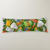 Buchmuster Seitenschläferkissen (Rückseite)