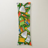 Buchmuster Seitenschläferkissen (Vorderseite Vertikal)