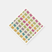 Buchmuster Serviette (Ecke)