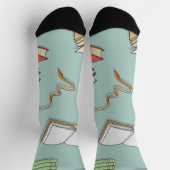 Buchmuster Socken (Oben)
