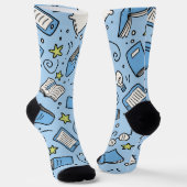 Buchmuster Socken (Gewinkelt)