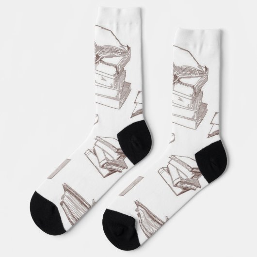 Buchmuster Socken (Linkes Detail)