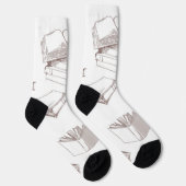 Buchmuster Socken (Rechts)