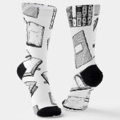 Buchmuster Socken (Gewinkelt)