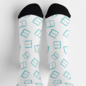 Buchmuster Socken (Oben)