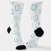 Buchmuster Socken (Gewinkelt)