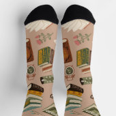 Buchmuster Socken (Oben)