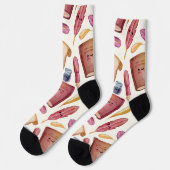 Buchmuster Socken (Linkes Detail)