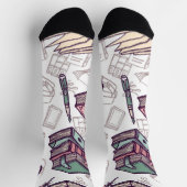 Buchmuster Socken (Oben)