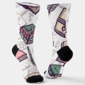 Buchmuster Socken (Gewinkelt)
