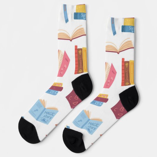 Buchmuster Socken (Linkes Detail)