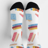 Buchmuster Socken (Oben)