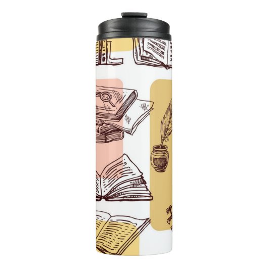 Buchmuster Thermosbecher (Vorderseite)