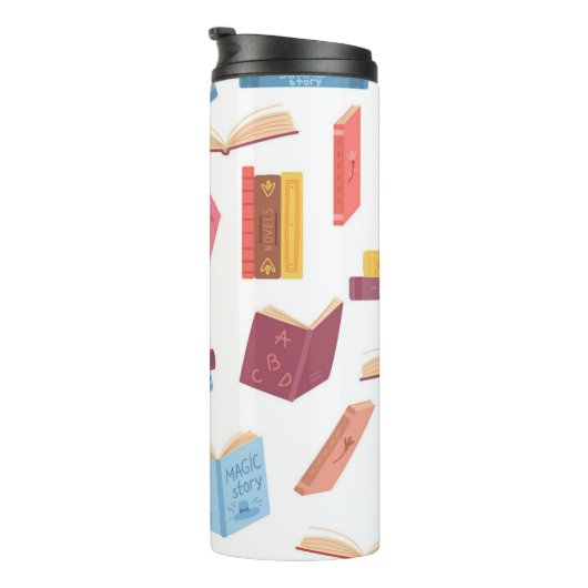 Buchmuster Thermosbecher (Nach rechts gedreht)