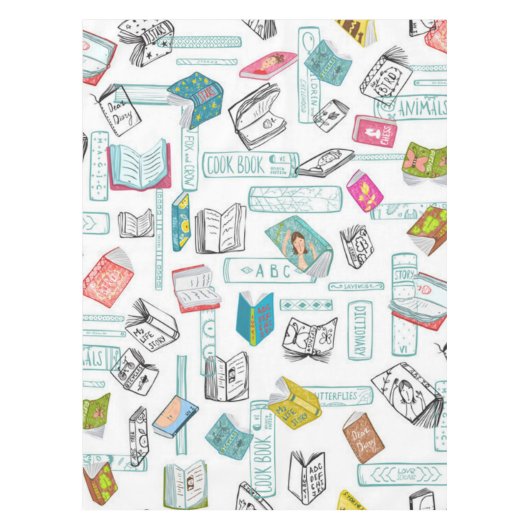 Buchmuster Tischdecke (Vorderseite)