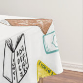 Buchmuster Tischdecke (Beispiel)