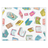 Buchmuster Tischdecke (Vorderseite (Horizontal))