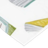 Buchmuster Tischdecke (Schrägansicht)