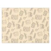 Buchmuster Tischdecke (Vorderseite (Horizontal))