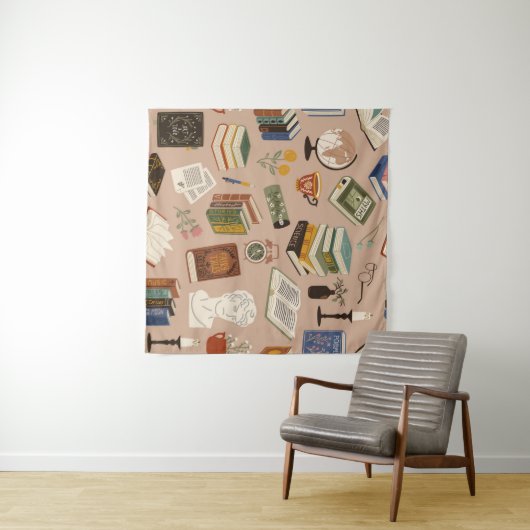 Buchmuster Wandteppich (Beispiel (Horizontal))