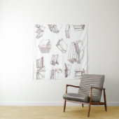 Buchmuster Wandteppich (Beispiel (Horizontal))