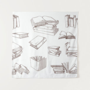 Buchmuster Wandteppich