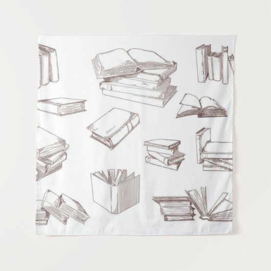 Buchmuster Wandteppich (Vorderseite)