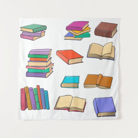 Buchmuster Wandteppich (Vorderseite)