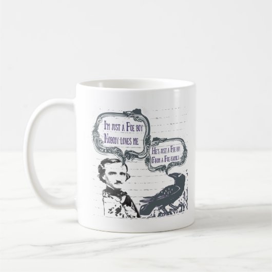 Buchpoe-Junge Kaffeetasse (Links)