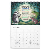 Buchquotenkalender | Inspirationskalender Kalender (Mär 2026)