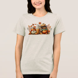 Buchrückgang Tri-Blend Shirt