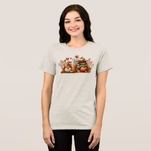 Buchrückgang Tri-Blend Shirt