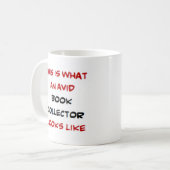 Buchsammler, begeistert kaffeetasse (Vorderseite Links)