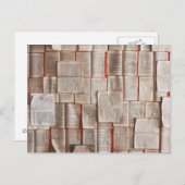 Buchseite Postkarte, Postkarte buchen (Vorne/Hinten)